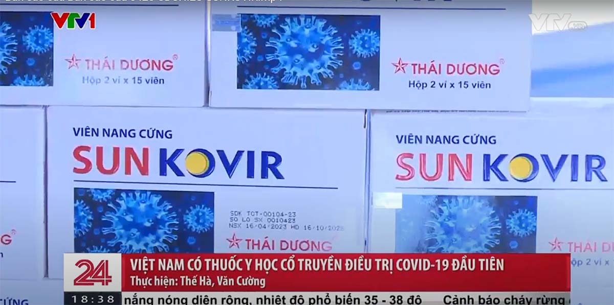 Việt Nam có thuốc y học cổ truyền điều trị COVID-19 đầu tiên